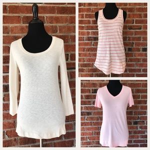 J Crew and Loft Lot- SZ Small shirts and tank